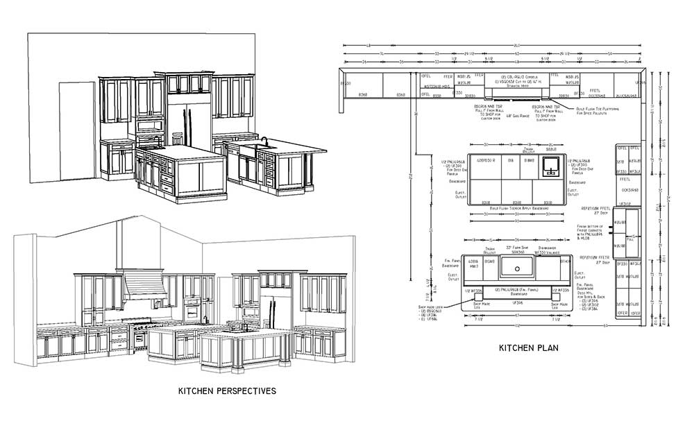 Kitchen Design Blueprints