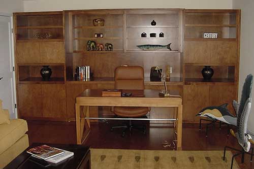 custom build office cabinets. 