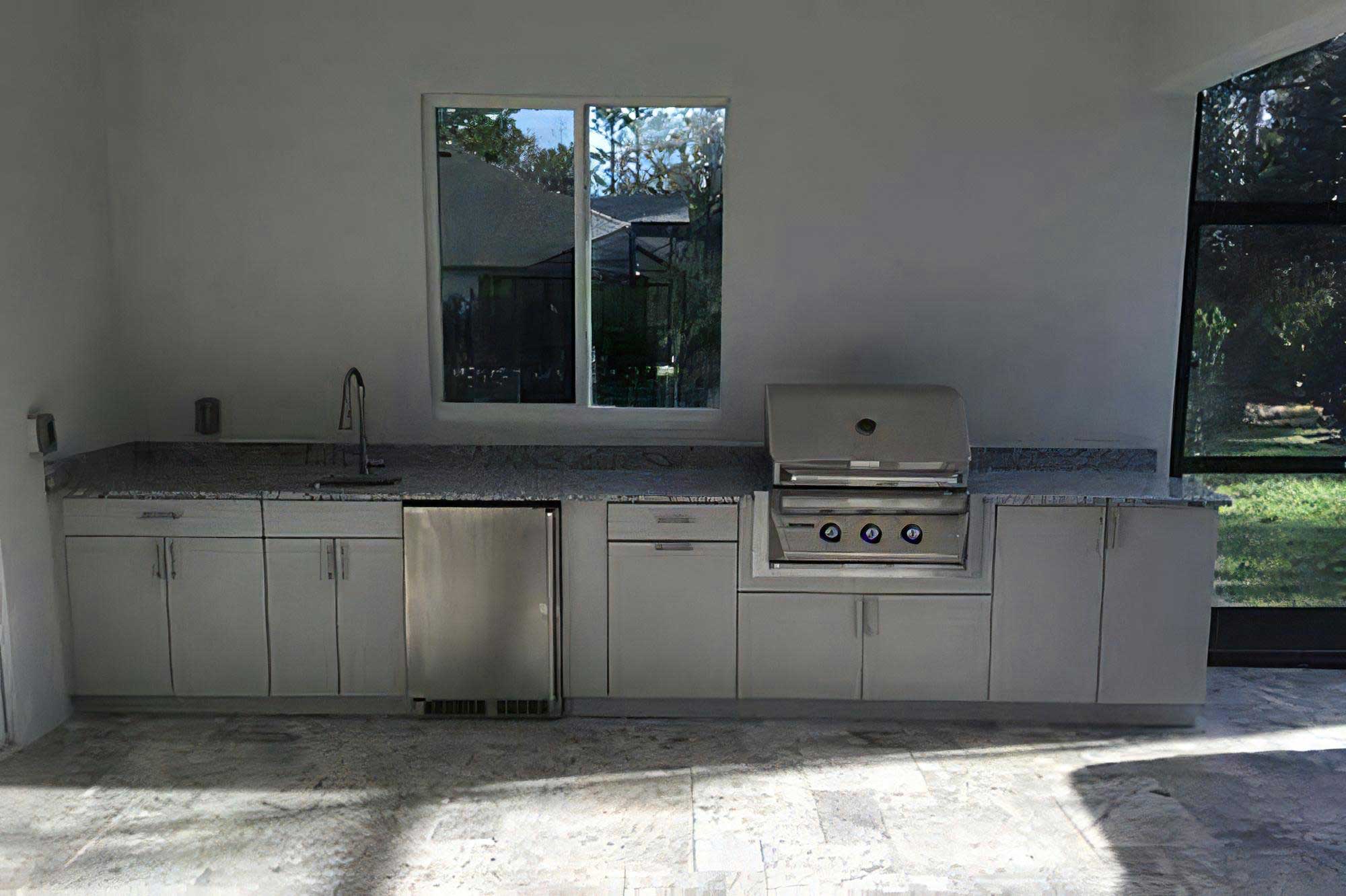 outdoor kitchen remodel